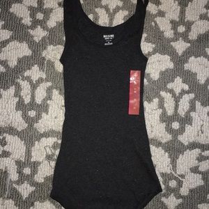 Semi sparkly Grey Tank